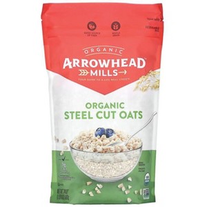 Arrowhead Mills Organic Steel Cut Oats - 24 oz Pkg. - 1 of 2