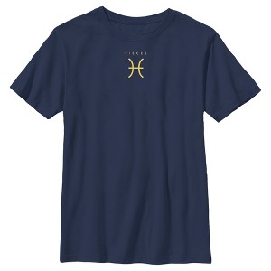 Boy's Husky Lost Gods Pisces Zodiac Symbol - 1 of 3