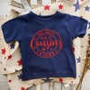 The Juniper Shop Red White And Blue Cousin's Crew Toddler Short Sleeve Tee - 2 of 2