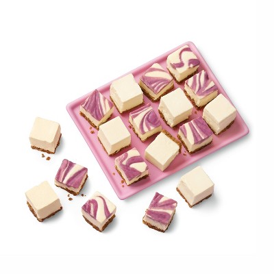Frozen Raspberry Lemon Chocolate  and New York-Style Cheesecake Mini Bites - 17.8oz/24ct - Favorite Day™