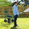 VINGLI 4-Wheel Garden Hose Reel Cart with Storage Basket, Portable Residential Hose Reel Cart - 2 of 4