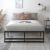 Allewie Metal Platform Bed, Heavy Duty Bed Frame with 14" Under Bed Storage, Strong Metal Slats Support, No Box Spring Needed - 2 of 4