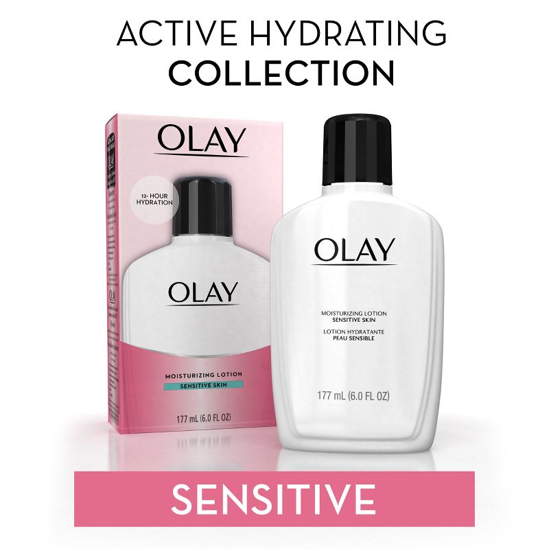 Olay Classic Moisturizing Lotion Sensitive Skin - 6oz, 5 of 8