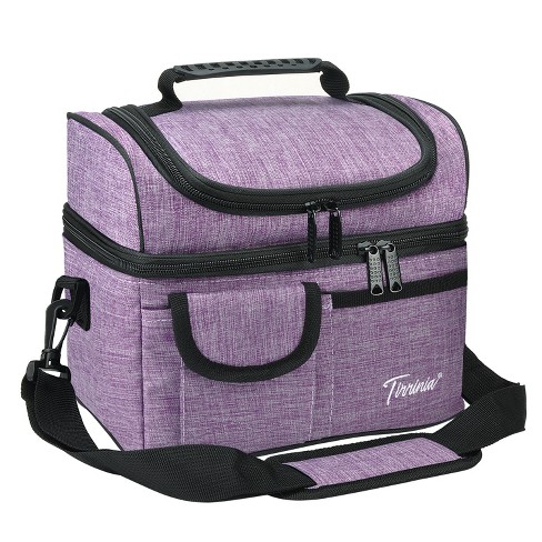 Tirrinia Dual Compartment Lunch Bag With Shoulder Strap For Adults ...