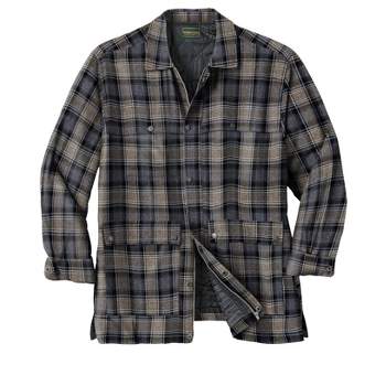 KingSize Men's Big & Tall Jersey-Lined Flannel Robe, Twilight Plaid,  3X-Large-4X-Large Big : : Clothing, Shoes & Accessories