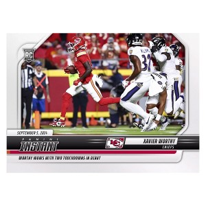 NFL 2024 Panini Instant Base Card | #23 Xavier Worthy - 1 of 4