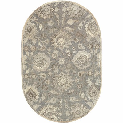 Hauteloom Conesus 1195 Hand Tufted Ivory & Taupe Wool Rug