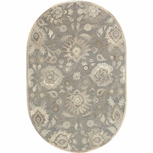 Hauteloom Conesus 1195 Hand Tufted Ivory & Taupe Wool Rug - 1 of 4