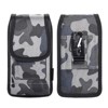 LUXMO Universal Nylon Phone Pouch with Card Slots – Fits iPhone 15 Plus / 14 Pro Max / Most 6.7" Phones - Grey Camo - 2 of 4