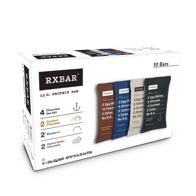 RXBAR Protein Bars Variety Pack - 10ct