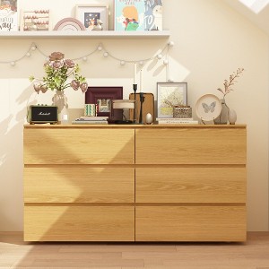 Famapy 6-Drawers Dresser Modern Chest of Drawers - 1 of 4