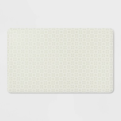 30" x 18" Stamp Kitchen Comfort Mat Green - Threshold™