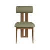 Meridian Furniture,Dario Vegan Leather Dining Chair, Set of 2 - 3 of 4