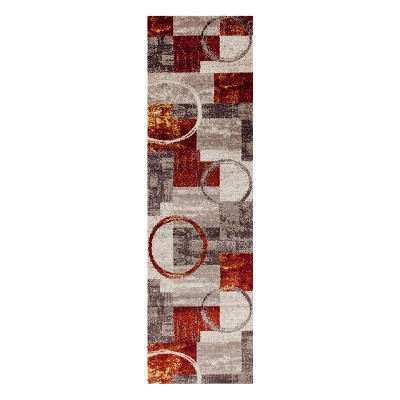 World Rug Gallery Abstract Circle Area Rug