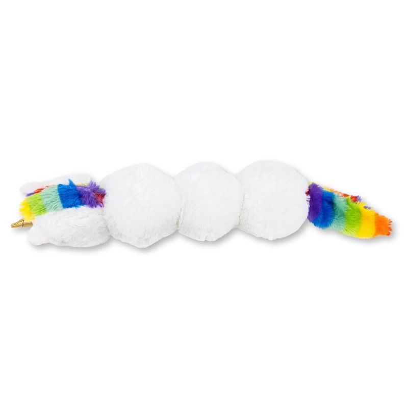 American Pet Supplies 23-Inch Colorful Unicorn Magical Creature Squeaking Plush Dog Toy, 2 of 8