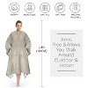 Tirrinia Fleece Wearable Blanket Super Soft Comfy Plush Fleece  for Women Men Throw Wrap Cover Indoors or Outdoors , 55''x 80'' - 4 of 4