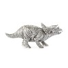 Royal Selangor Hand Finished Saurus Collection Pewter Triceratops Container - 4 of 4
