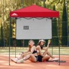 EAGLE PEAK 6'x4'Instant Pop Up Canopy with Adjustable Sun Wall - 2 of 4