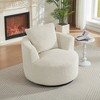 Zeus & Ruta Modern 360° Swivel Accent Chair for Living Room, Office & Apartment - 2 of 4