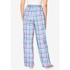 Dreams & Co. Plus Size Woven Sleep Pant - 3 of 4