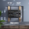 Full Motion TV Wall Mount for 32-65 In flat screen TVs weighing up to 99 LBS, Max VESA 400 x 400mm, Tool free tilting and rotation - 2 of 4