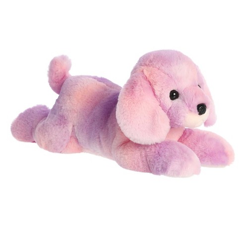 Pink dog plush sale