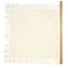 Bearington Baby Creamy White Dottie Snuggle Blanket, 28.5" x 28.5" - 2 of 4