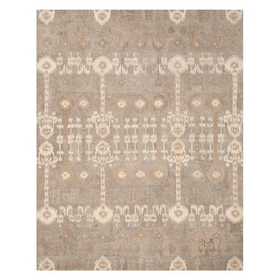 9'X12' Geometric Design Tufted Area Rug Natural - Safavieh