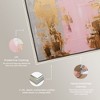 Art Remedy One Shade of Pink Glam Colorful Pastel Abstracts Framed - 4 of 4