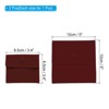 Unique Bargains Women's Soft Velvet Snap Button Portable Storage Jewelry Pouch 2 Pcs - 2 of 4