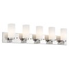 Livex Lighting West Lake 5 - Light Vanity in  Polished Chrome - 4 of 4
