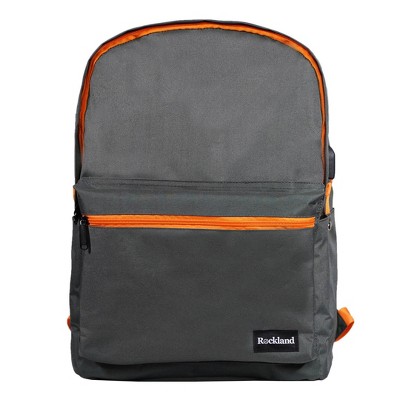 Rockland Classic Laptop 17" Backpack - Charcoal