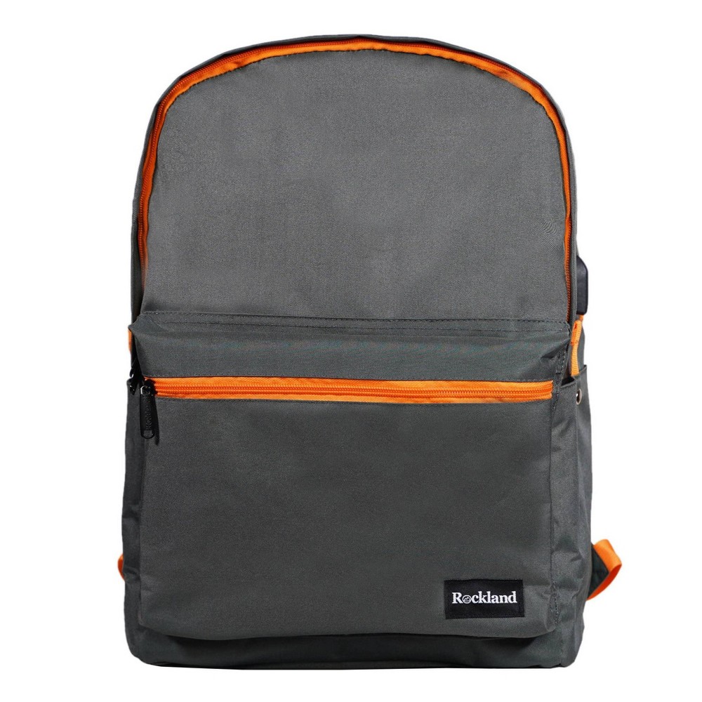 Photos - Backpack Rockland Classic Laptop 17"  - Charcoal 