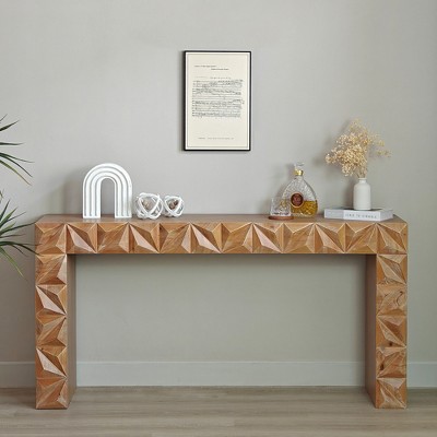 Bella Depot 62" Wood Console Table