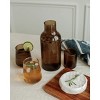 Slickblue Handblown Glass Carafe with Hammered Finish & Lid, 40.5 Oz. Capacity, Multiple Color Options - 4 of 4