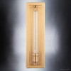 Urban Ambiance Luxury Transitional  Wall Sconce,  15''H x 5''W,  Brushed Brass Finish, ULB2171 - 4 of 4