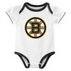 NHL Boston Bruins Infant Girls' 3pk Bodysuit - 2 of 4