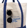 Blinn College Primary Logo Canvas Tote Bag With External Pocket, Reusable Shoulder Bag for Shopping, School, Beach - 2 of 4