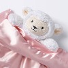 White Lamb Security Blanket Crib Toy - S - Cloud Island™ - image 3 of 3