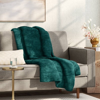 Channel Faux Fur Throw - Threshold