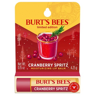 Burt's Bees Cranberry Spritz Lip Balm - 0.15oz
