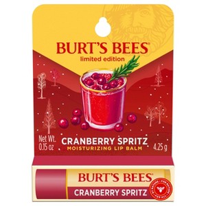 Burt's Bees Cranberry Spritz Lip Balm - 0.15oz - 1 of 4