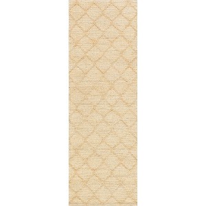 Home Conservatory Tiles Handwoven Jute Indoor Area Rug - 1 of 4