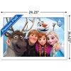 Trends International Disney Frozen - Group 10th Anniversary Framed Wall Poster Prints - 3 of 4