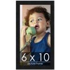 PosterPalooza | Photo Size Classic Modern Black Frame - UV Acrylic, Foam Board Backing, Hanging Hardware - 2 of 4