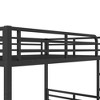 VYNXARIA Gray Metal Full XL and Full XL Size Bunk Beds for Teens and Adults, Space - Saving Design - 4 of 4