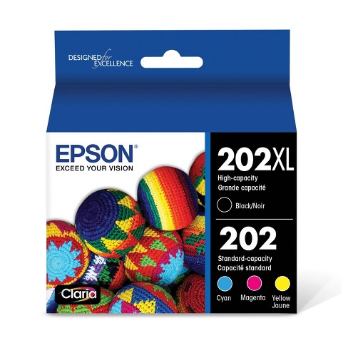 Epson High Yield Black, Tri-Color Ink Cartridge - image 1 of 4