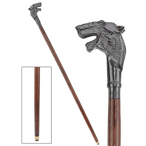 Hound of the Baskervilles Solid Hardwood Walking Stick - 1 of 4