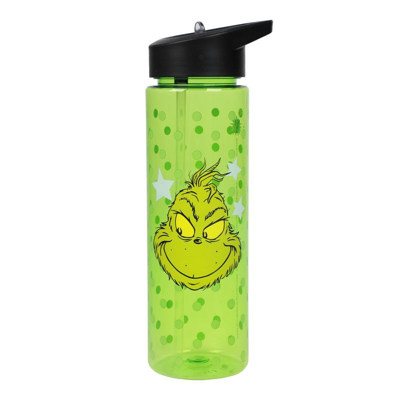 The Grinch and Max the Reindeer 2-Pack of 24-Ounce Plastic Water Bottles, 2 of 7
