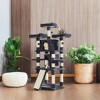 67-Inch Multi-Level Cat Tree for Large Cats, with Scratching Post Cozy Perches, Stable, Cat House Furniture - 3 of 4